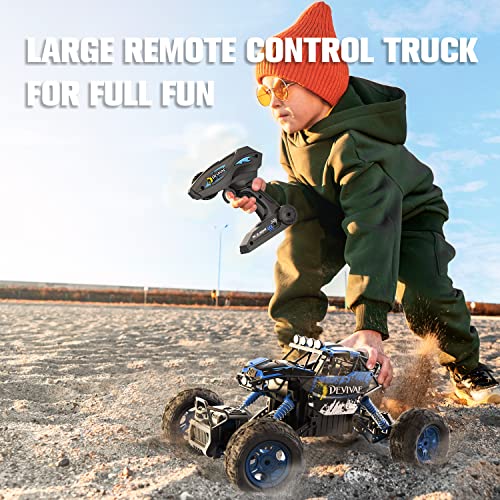 1:12 4WD Remote Control Monster Truck with Lifting Function (Blue) M37318