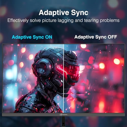 22 inch Full HD Computer Monitor, 100Hz Refresh Rate, Frameless, VESA, HDMI, VGA T135930