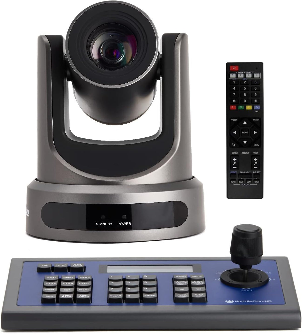 Grey SDI Live Streaming Broadcast Camera and Serial PTZ Joystick C756