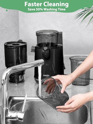 Cold Press Juicer with 5.3" Wide Mouth 250W C64673