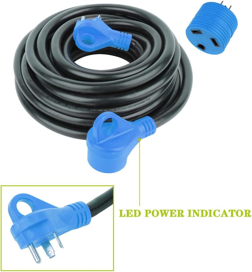 30FT 30 Amp RV Extension Cord J2625