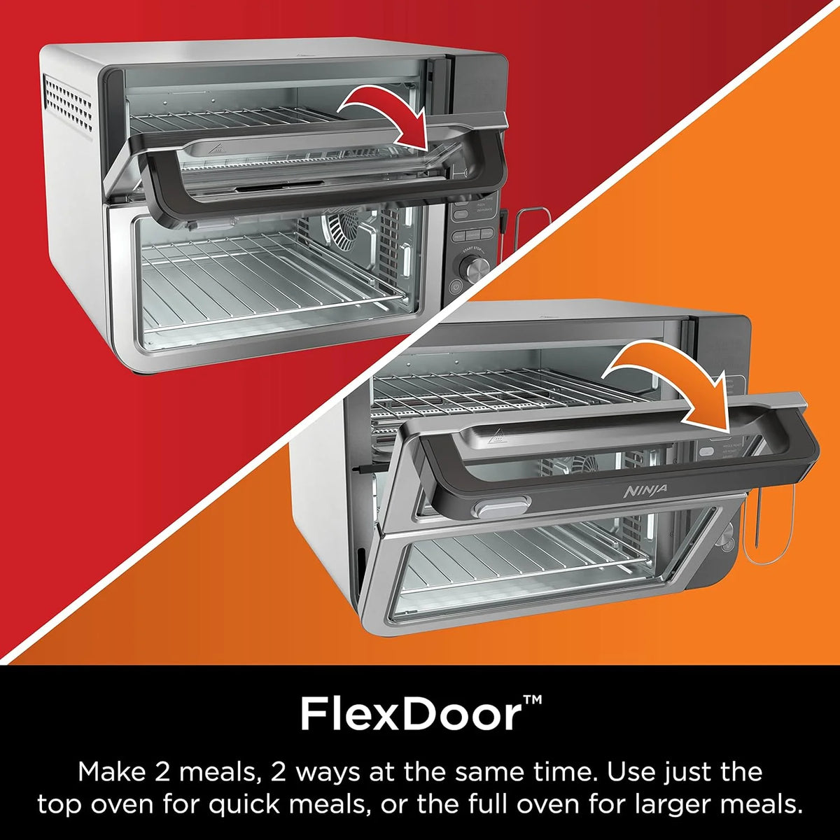 Stainless Steel Double Oven with Air Fry I372