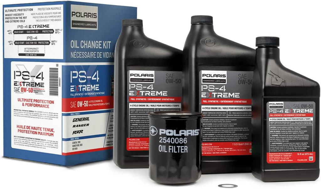 2.5 Quarts Full Synthetic Oil Change Kit with Oil Filter and Washer M3459