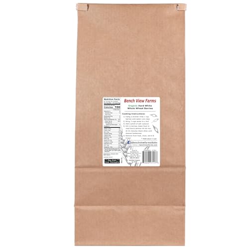 Organic Hard White Wheat Berries L924