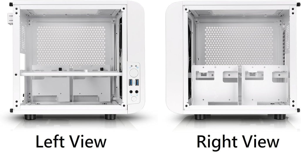 White Mini ITX Cube Computer Chassis X267862