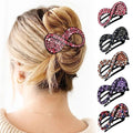 6Pcs Flat Hair Claws Strong Hold No Slip Grip Hair Claw Clips V278070