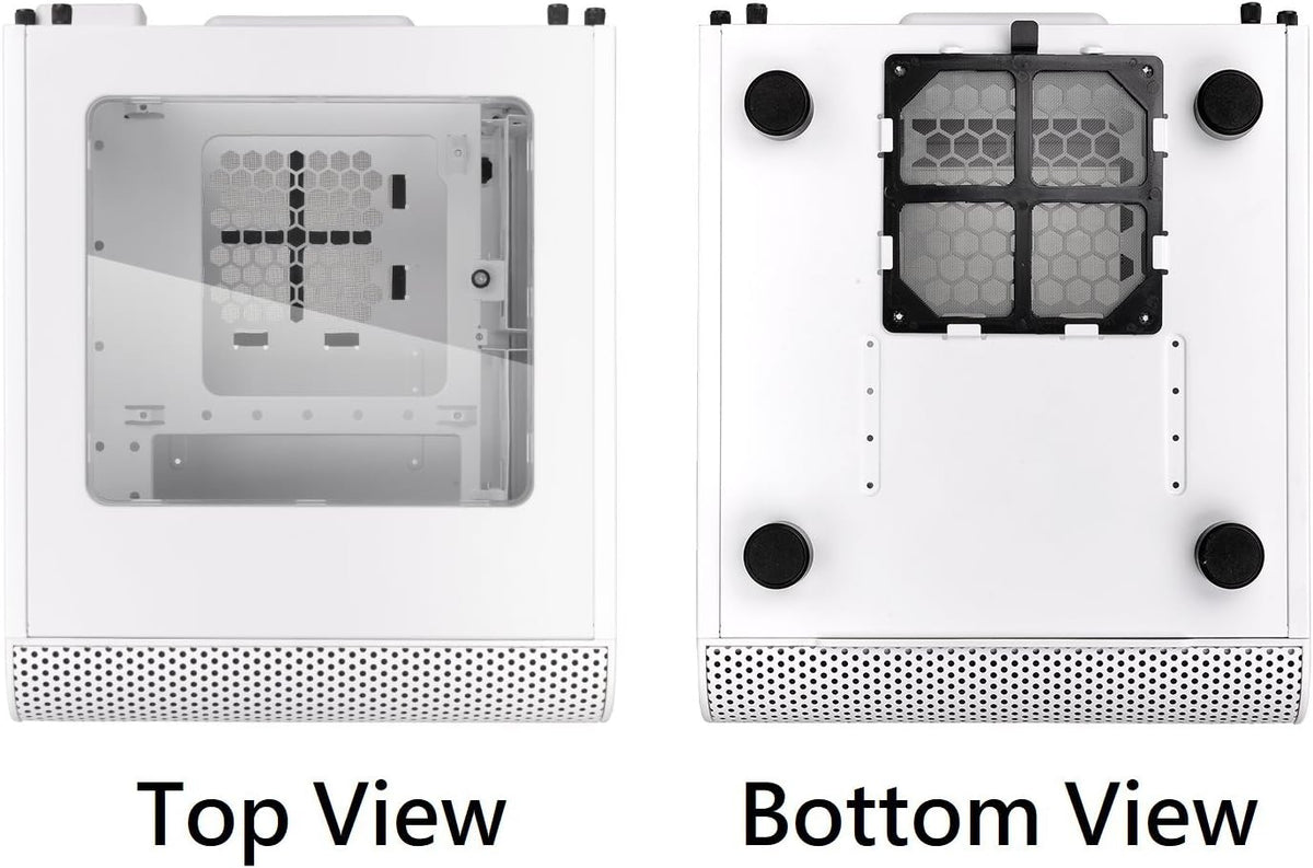 White Mini ITX Cube Computer Chassis X267862