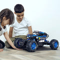 1:12 4WD Remote Control Monster Truck with Lifting Function (Blue) M37318