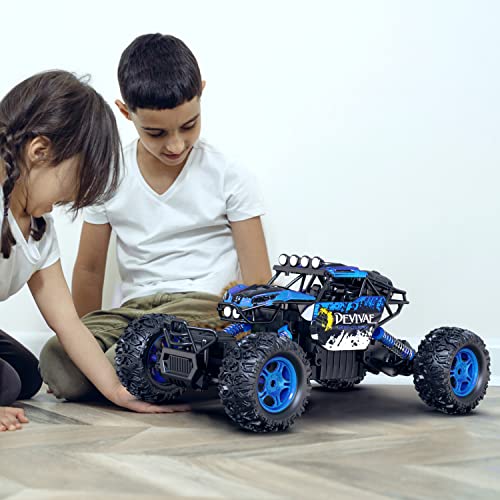1:12 4WD Remote Control Monster Truck with Lifting Function (Blue) M37318