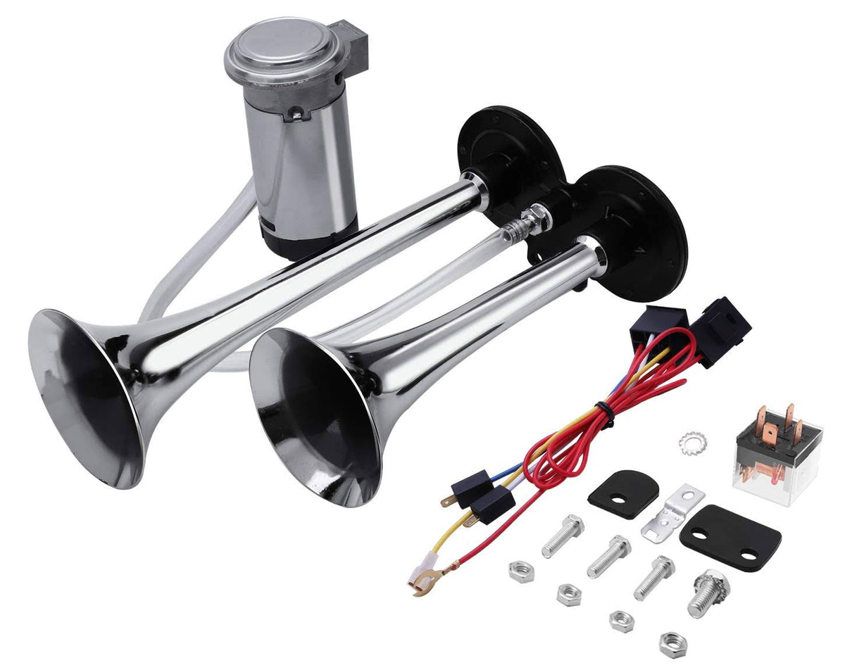 150db Train Horn Kit with 120 PSI Air Compressor Y602