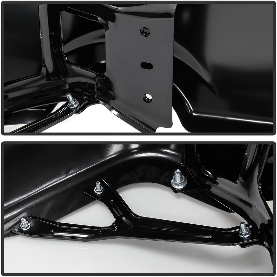 Black Steel Rear Step Bumper Assembly G566