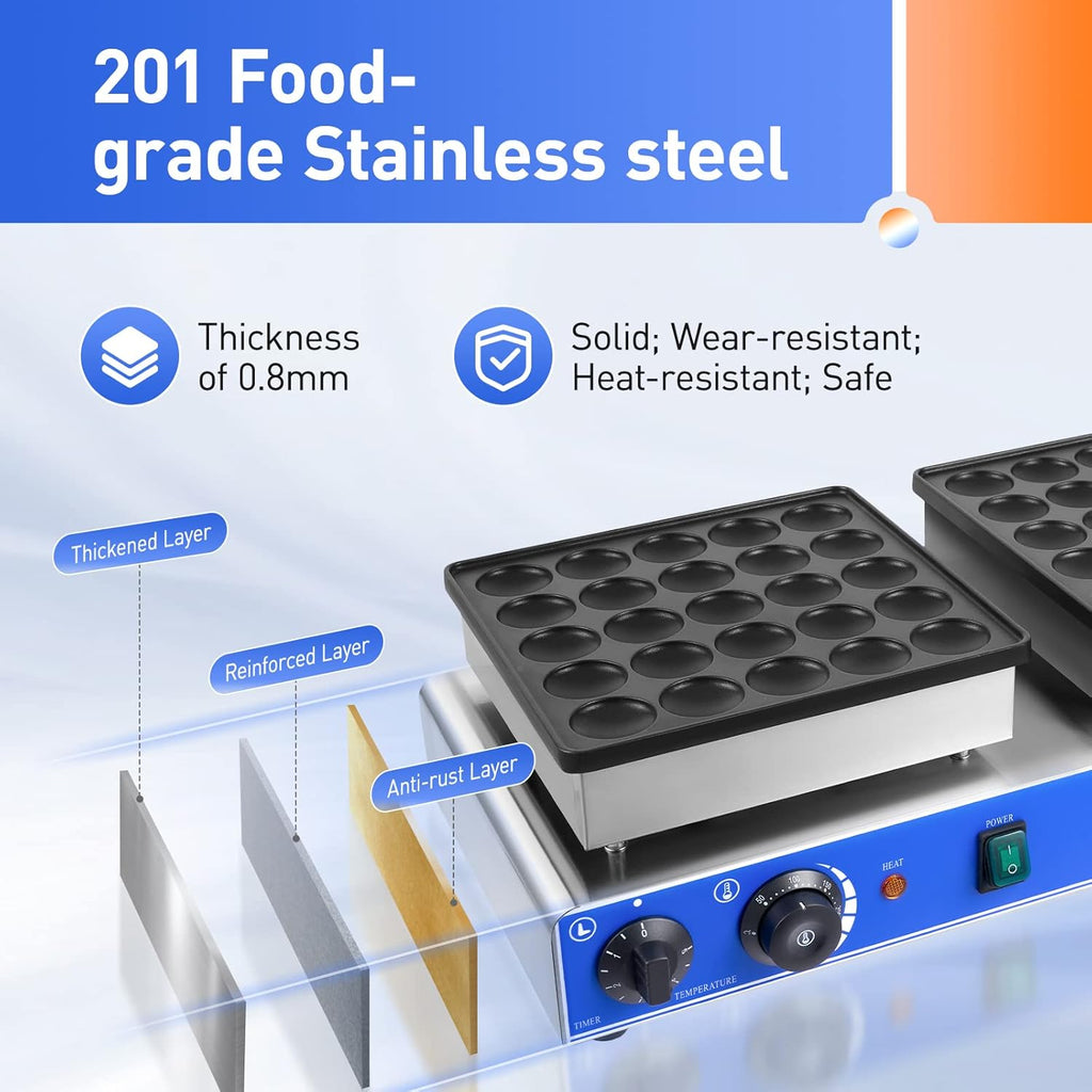 50PCS Electric Nonstick Pancake Maker G223