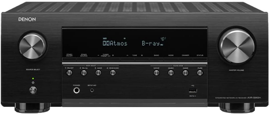 8K Ultra HD 7.2 Channel AV Receiver Black E189
