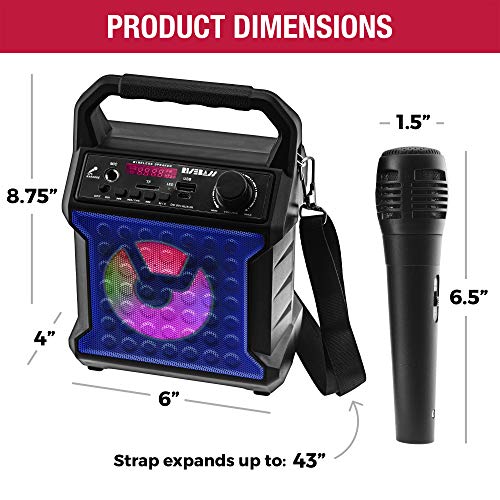 Portable Bluetooth Speaker with Microphone T870