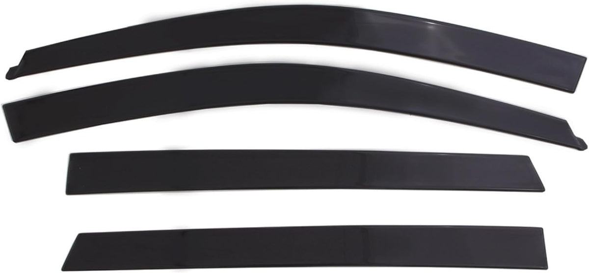 Dark Smoke Side Window Deflector 4-Piece Set Y1591