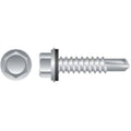 Zinc Plated Self-Drilling Screws 500ct Box Q588