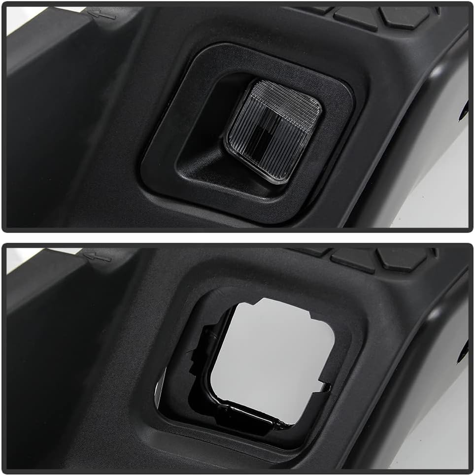 Black Steel Rear Step Bumper Assembly G566