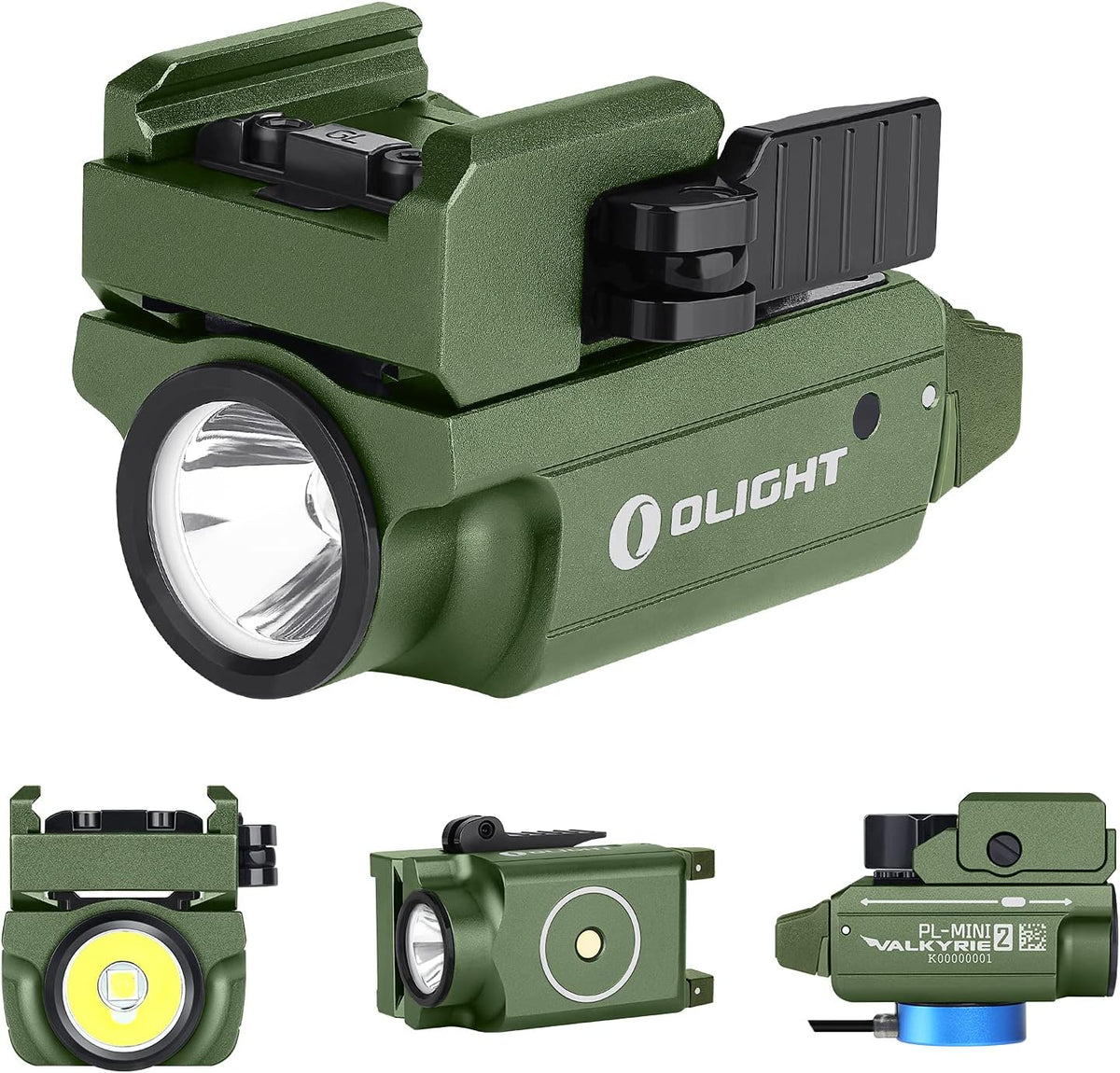 600 Lumens Magnetic USB Rechargeable Compact Weaponlight P3217