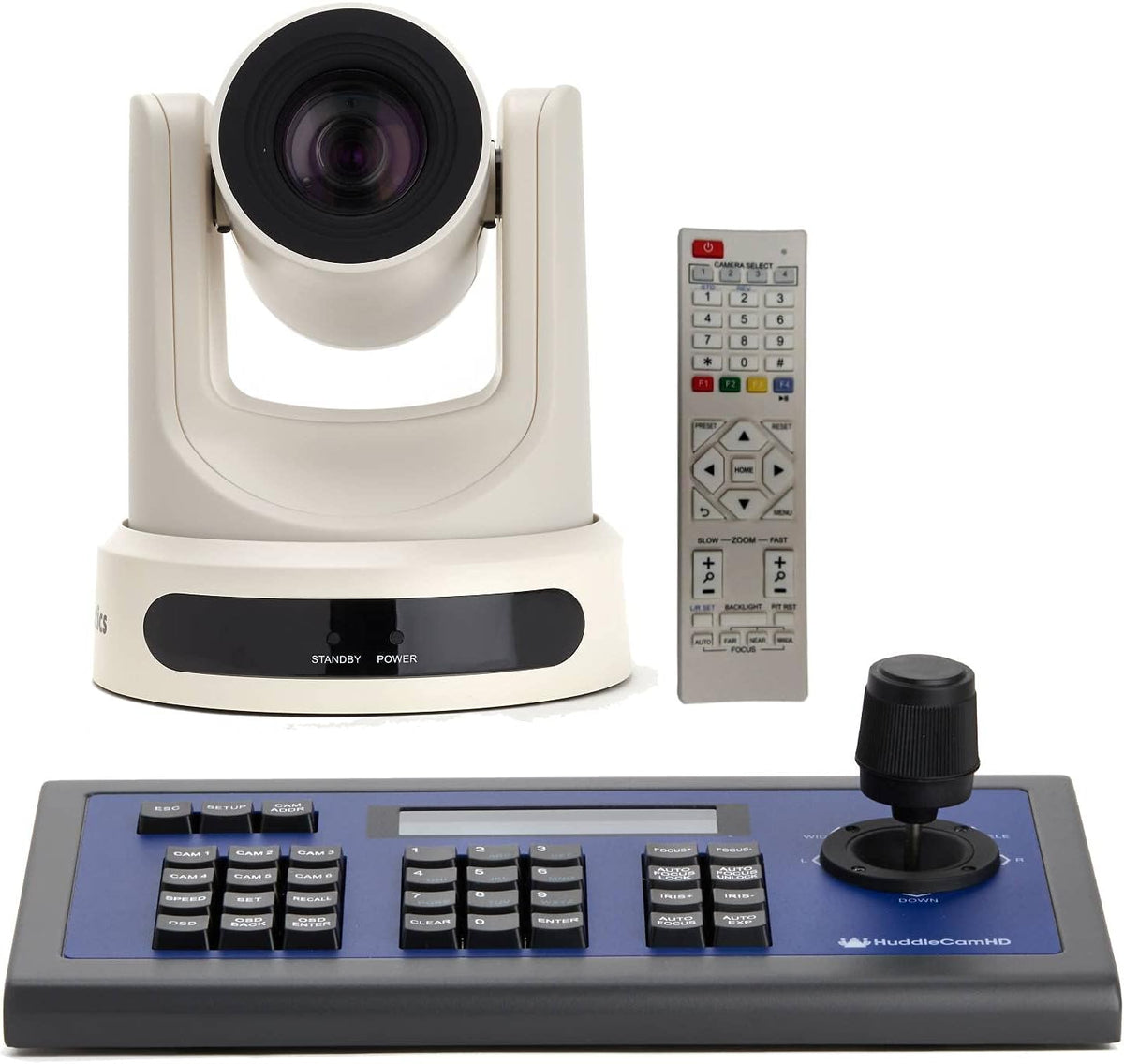 Grey SDI Live Streaming Broadcast Camera and Serial PTZ Joystick C756
