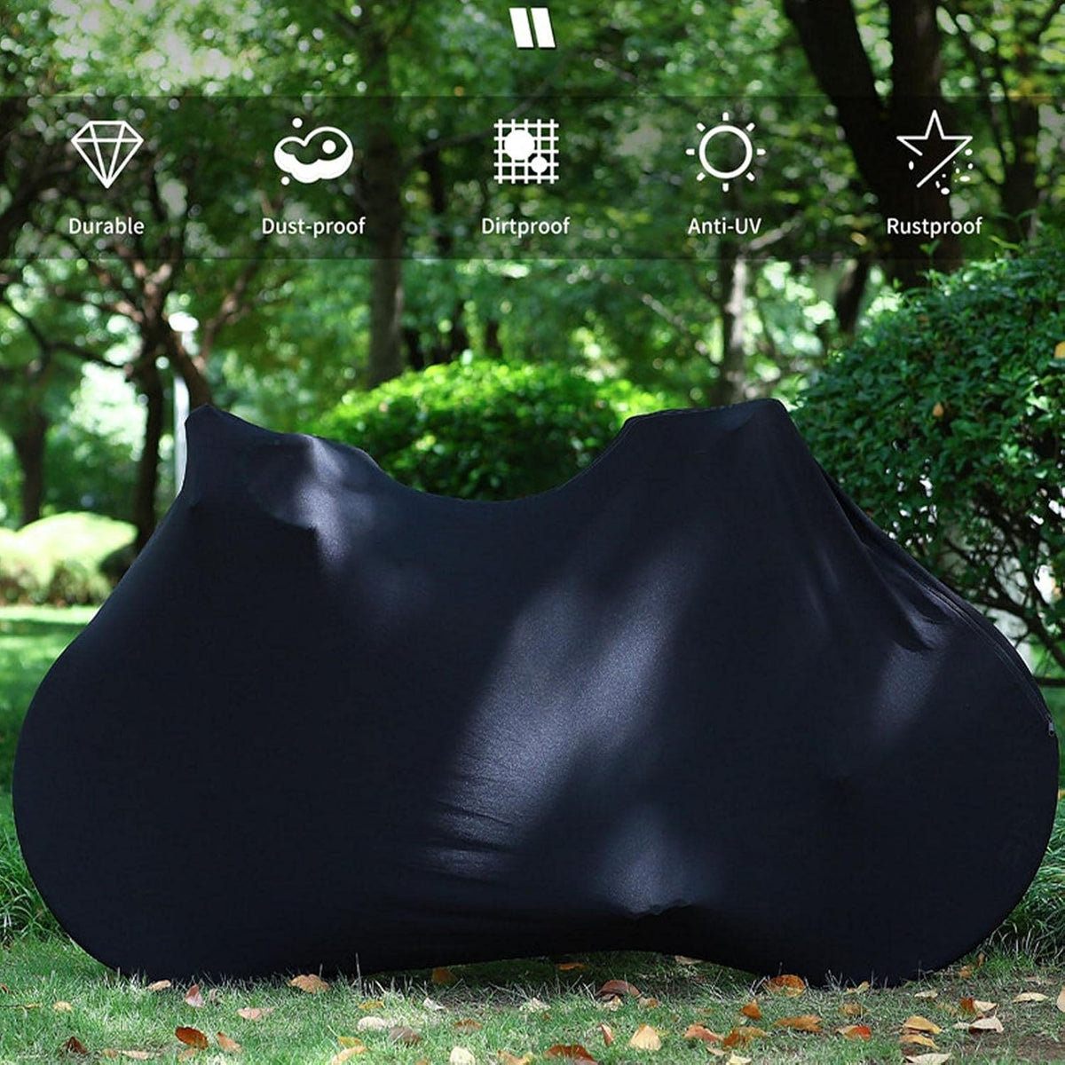 Full Bike Cover with Zippers Q34166