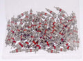 500 Pack Nickel Plated Red Valve Cores L717