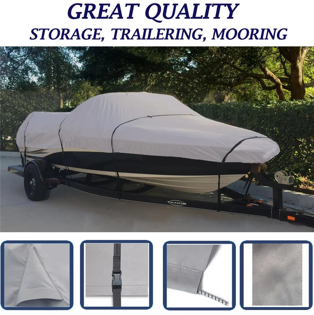 Boat Cover for Crestliner Crusader 2105 Runabout I/O 1982-1986 T7970