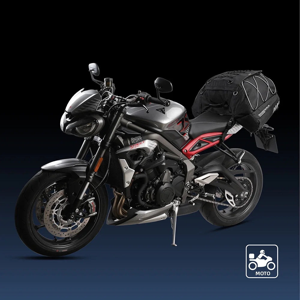 Expandable Motorcycle Rearseat Bag, 35-50L L3444