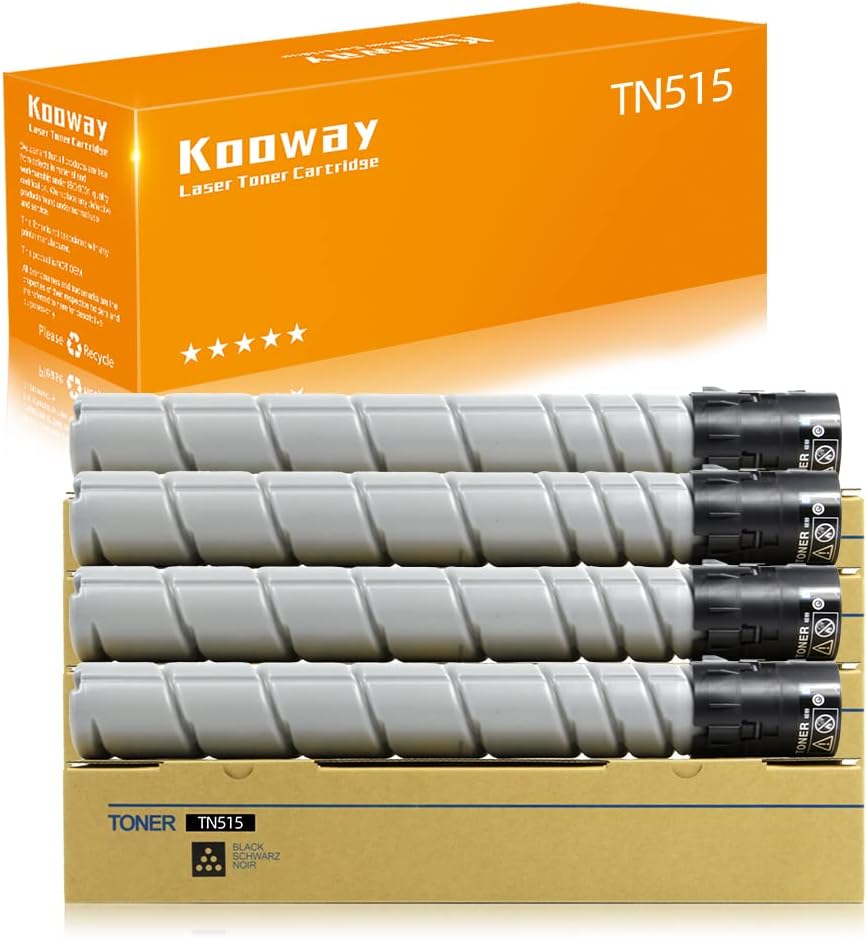 Black Toner Cartridge 4 Pack H647