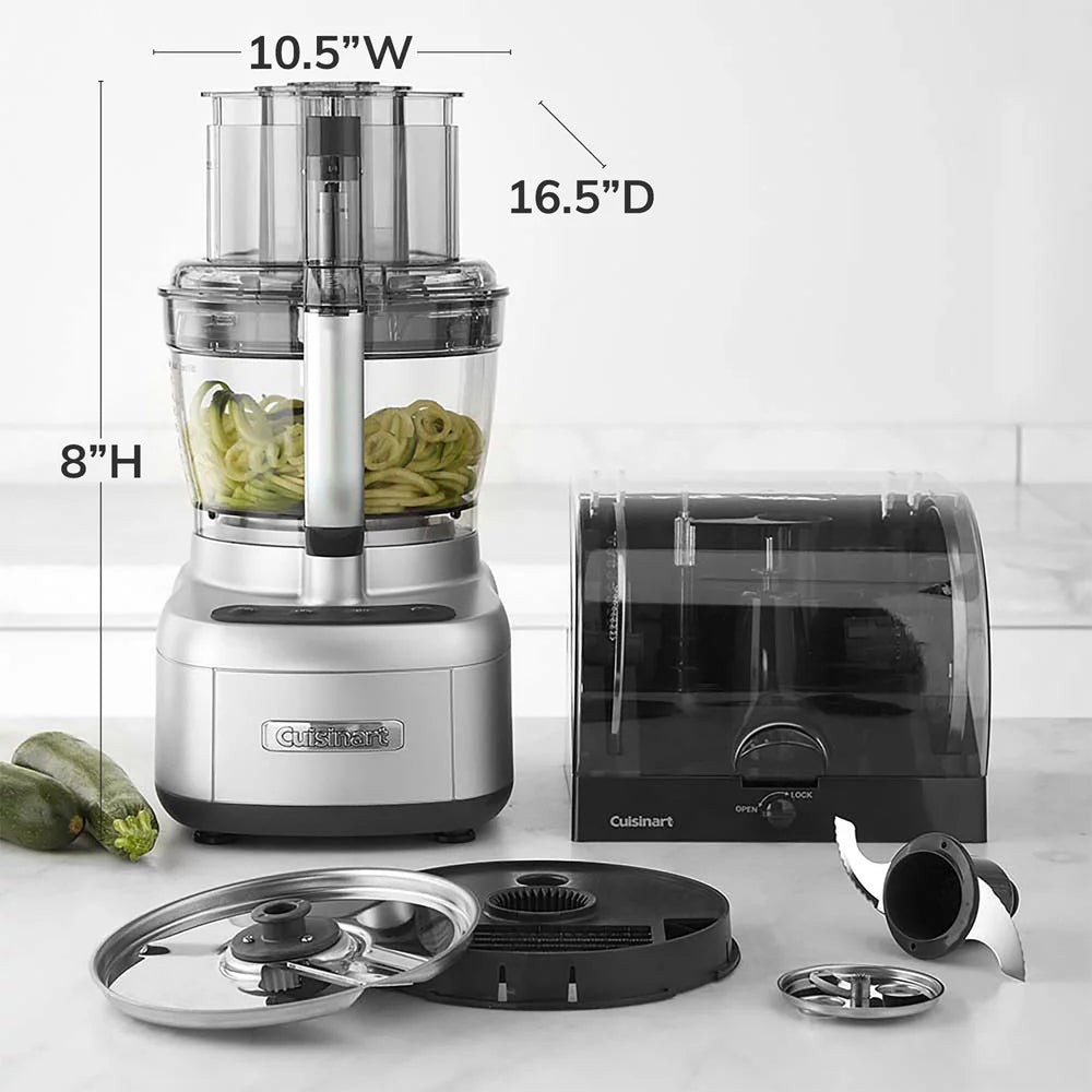 13-Cup Food Processor with Spiralizer and Dicer C18941