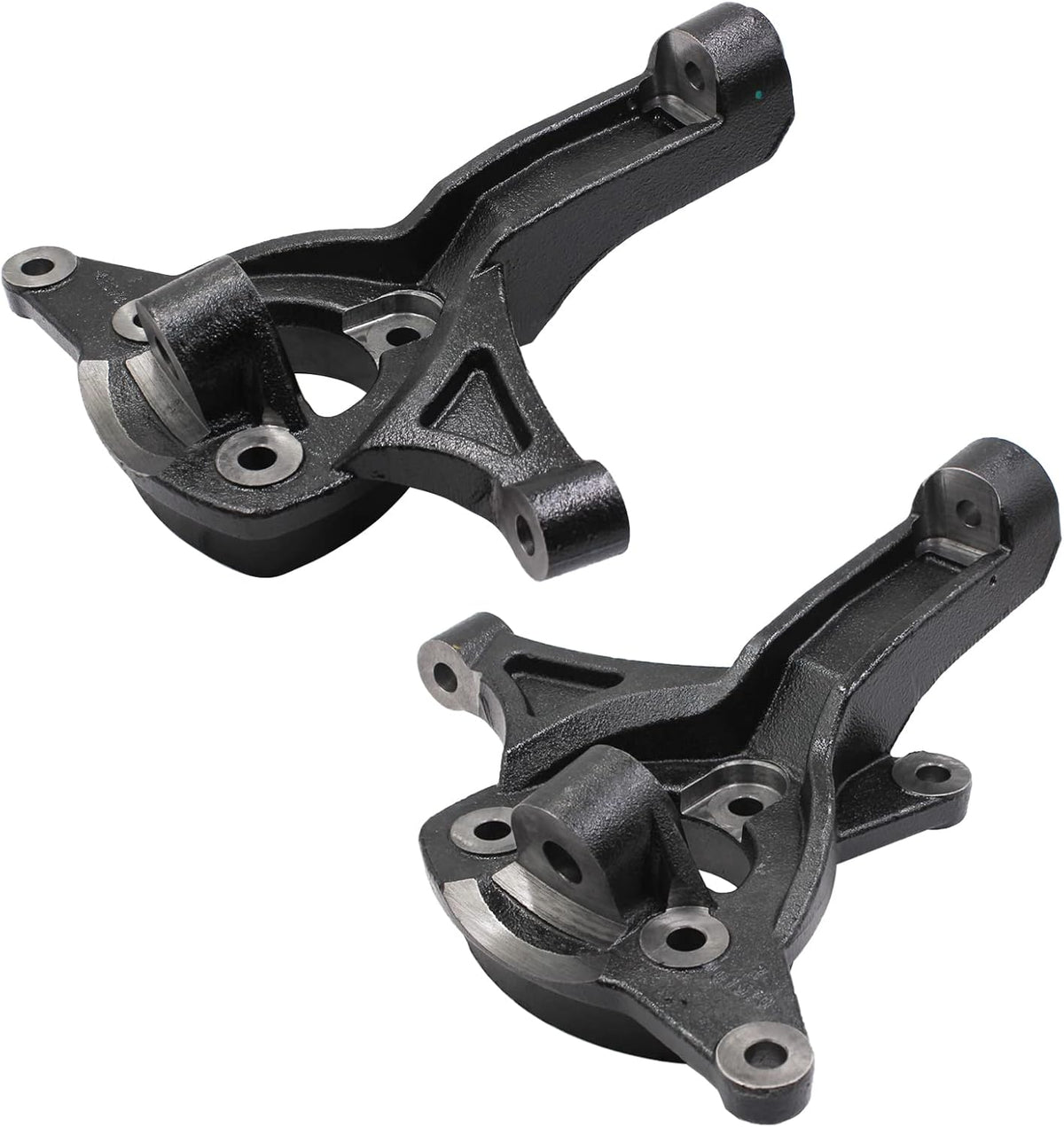 Front 5" Lift Spindles with Extended Brake Lines E860977