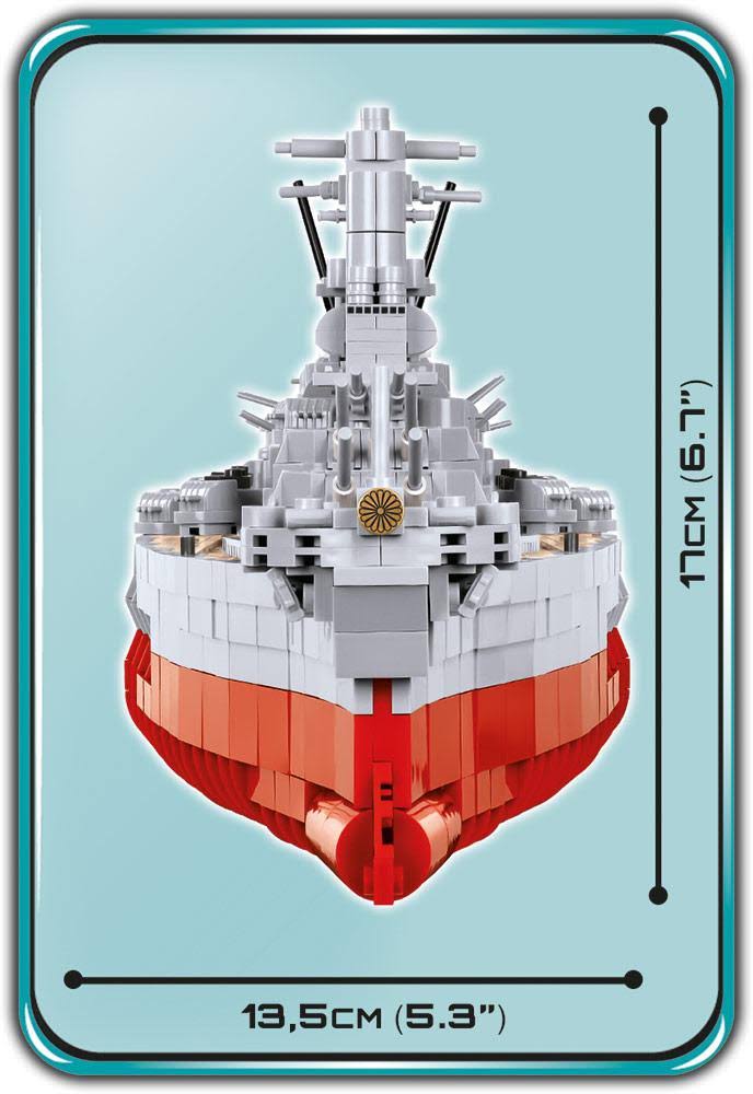 WW2 Battleship Musashi N5713