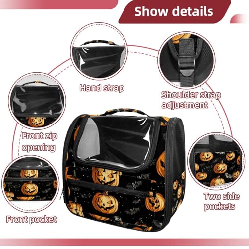 Soft Sided Pet Carrier for Small Medium Cats Dogs V365333