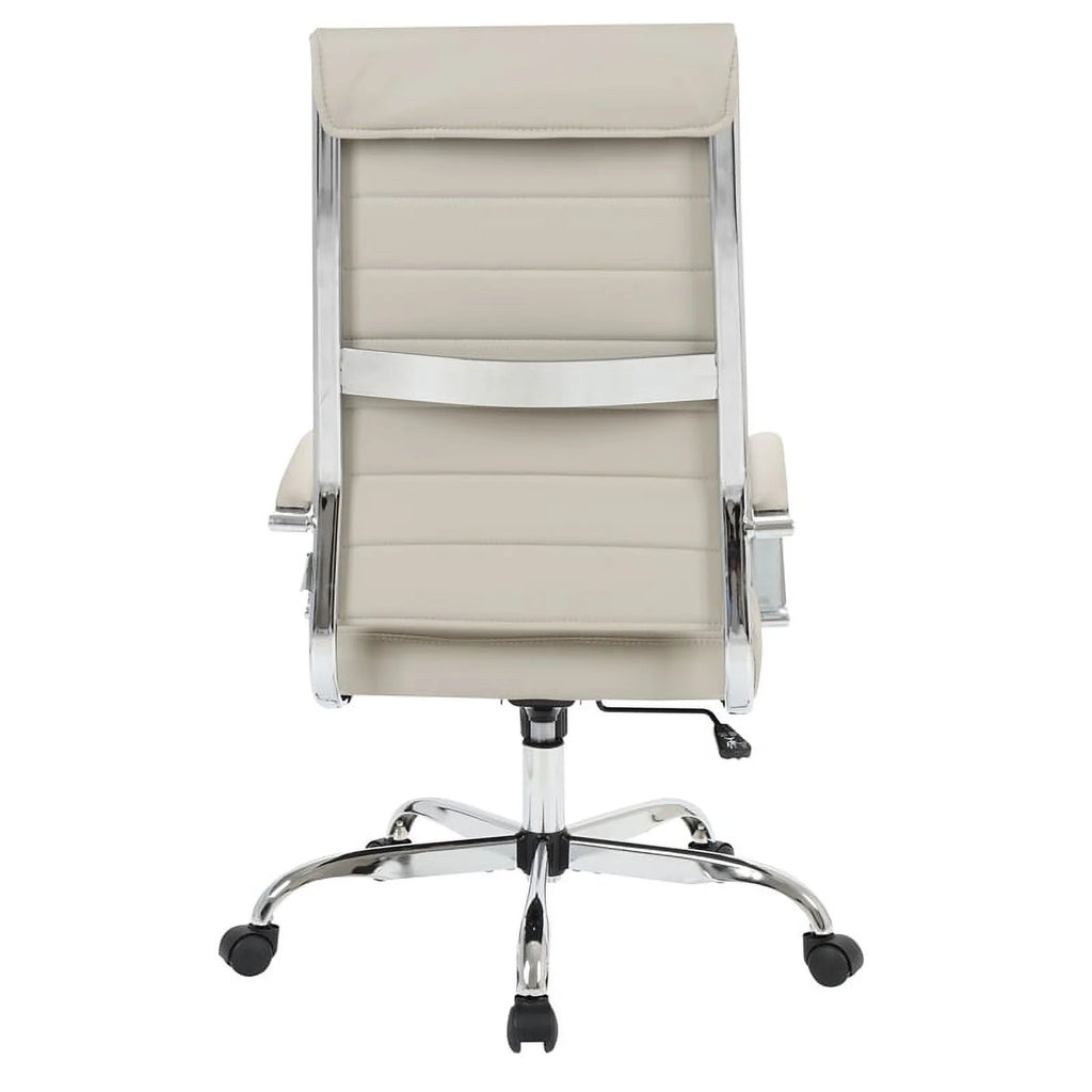 Tan Leather Office Chair A879990