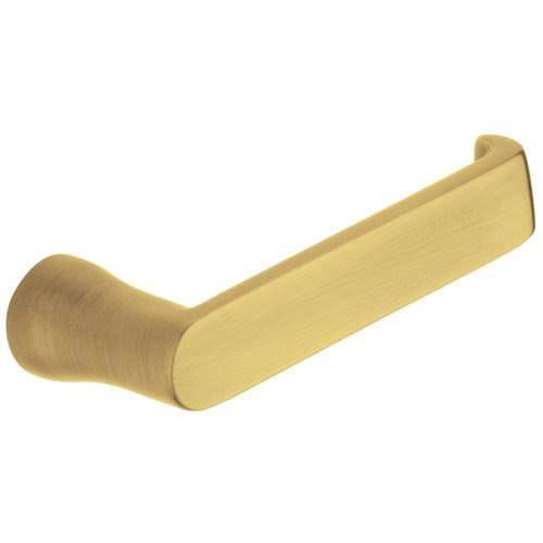 Satin Brass and Black Pair of Levers L657524