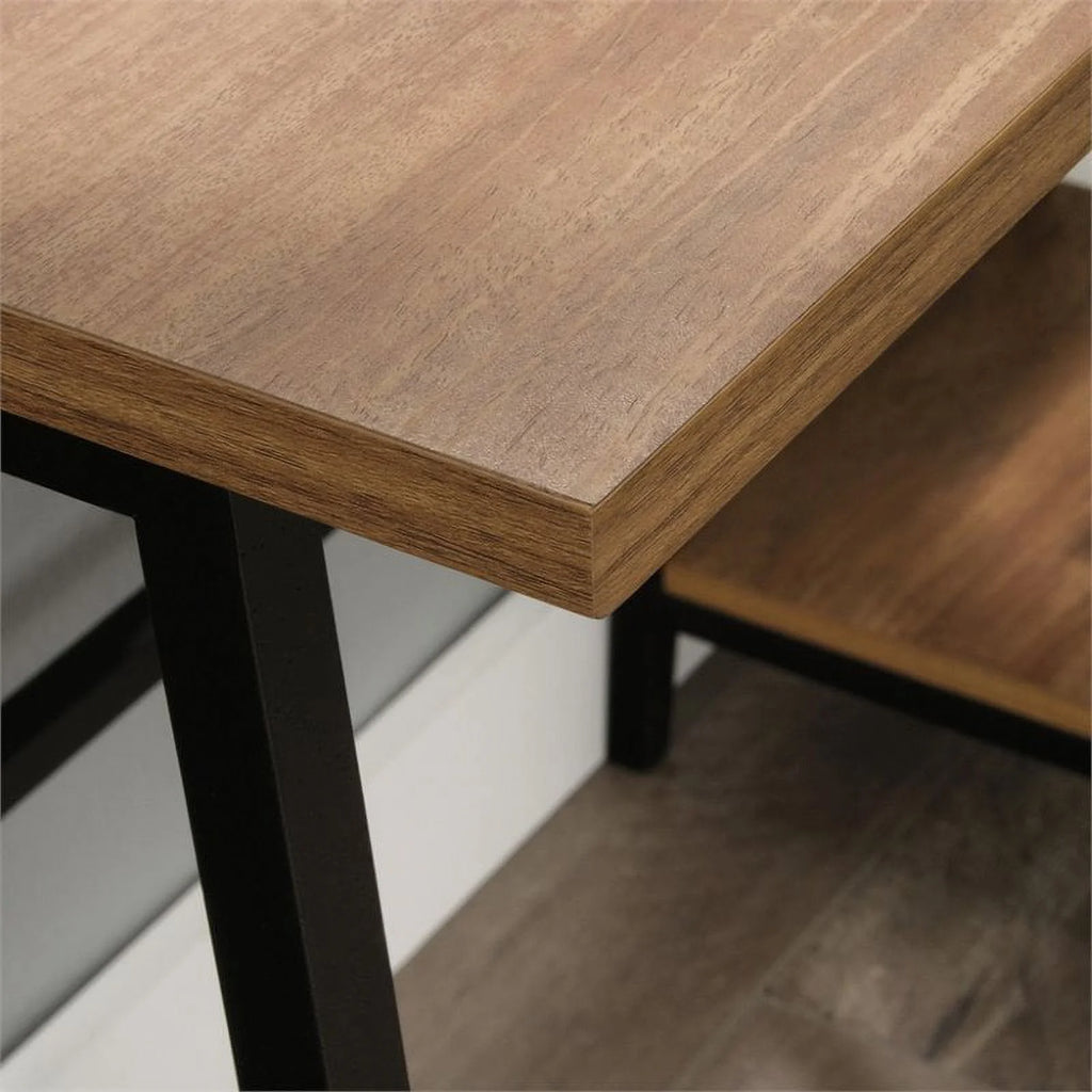 Single Pedestal Desk in Sindoori Mango S88715