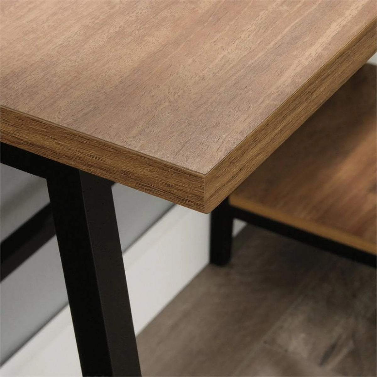 Single Pedestal Desk in Sindoori Mango S88715