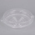 10 Hinged Plastic Shallow Pie Container P716