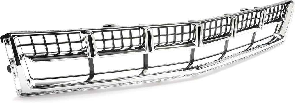 Silvery ABS Front Lower Mesh Grill Pack of 2 M295