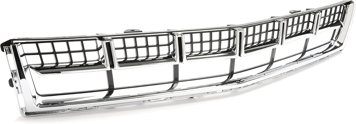 Silvery ABS Front Lower Mesh Grill Pack of 2 M295