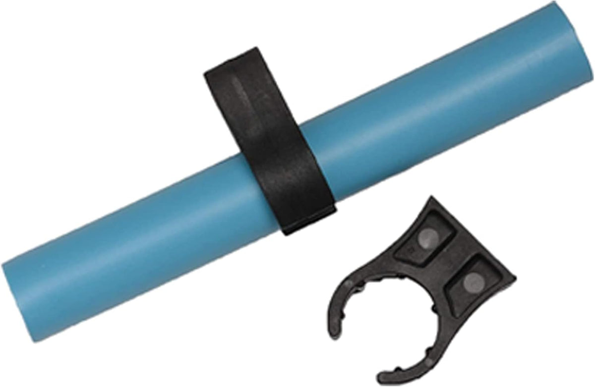 100 Foot 0.5 Inch Semi Flexible Compressed Air Tubing Accessories Master Kit with Filter Regulator and Gauge and 2 Foot Jumper Hose O412402