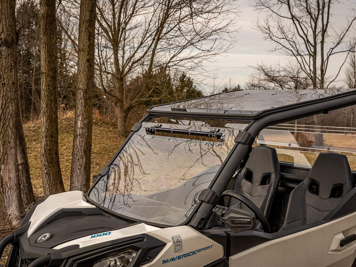 Vented Full Windshield, 1/4 Thick Polycarbonate K37910