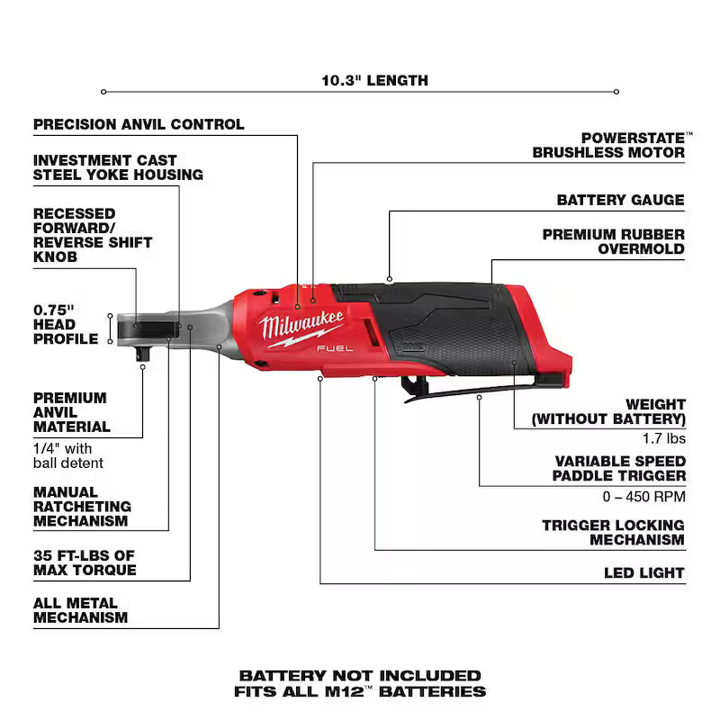 12V Brushless Cordless 1/4 in. Ratchet & Metric Impact Socket Set J28907