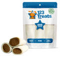 Peanut Butter Flavor Dog Bone Chews 4 Count M710121