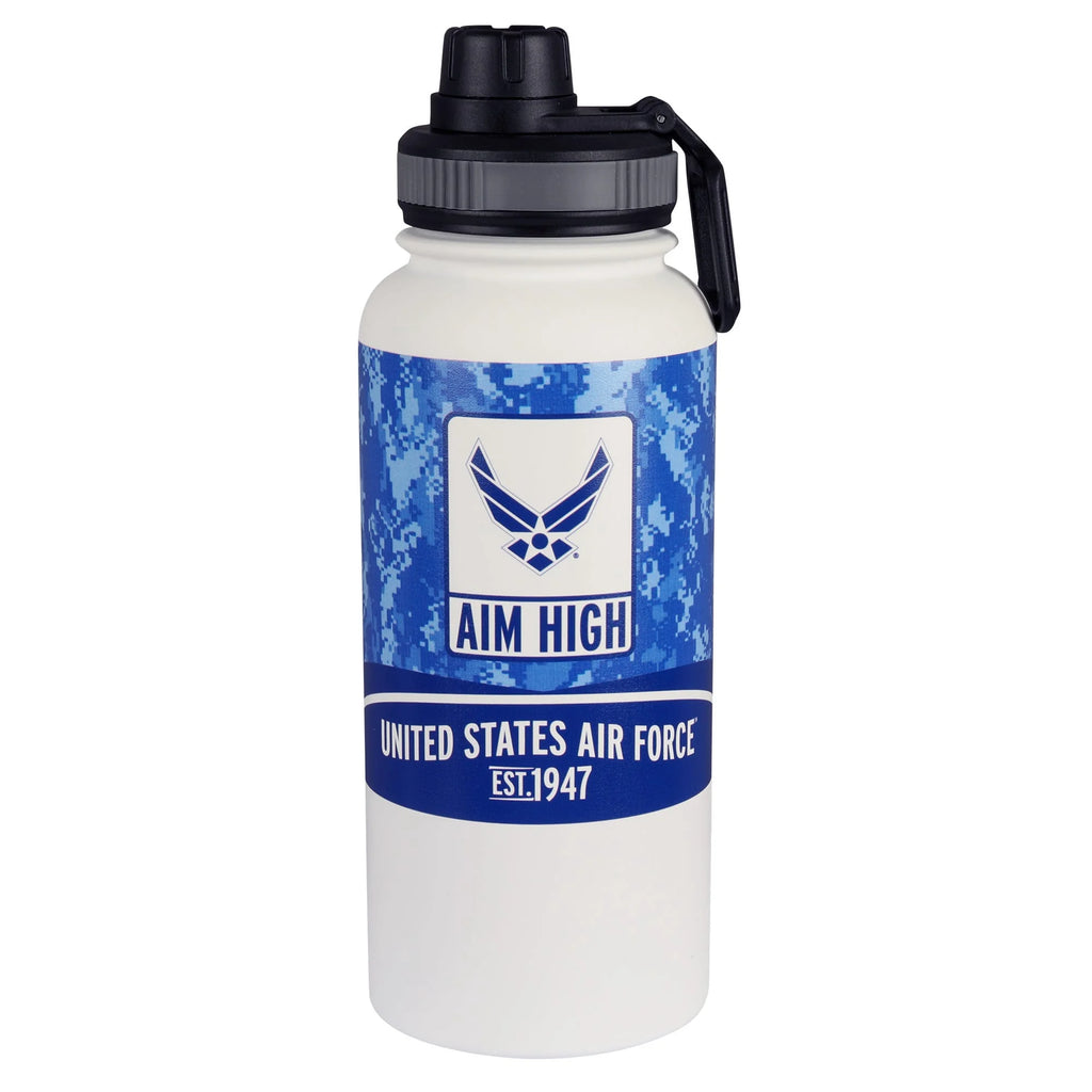 Air Force Tumbler Water Bottle H676