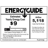 54x22 Indoor LED Ceiling Fan C367575