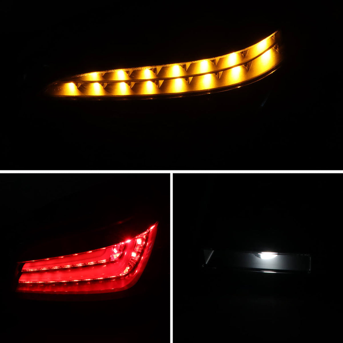 Black LED Tail Lights V784060