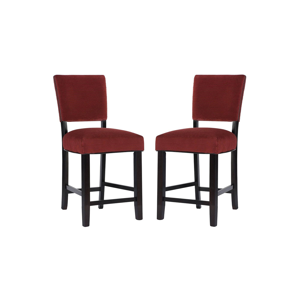 Red Pepper Set of 2 Counter Stools J879