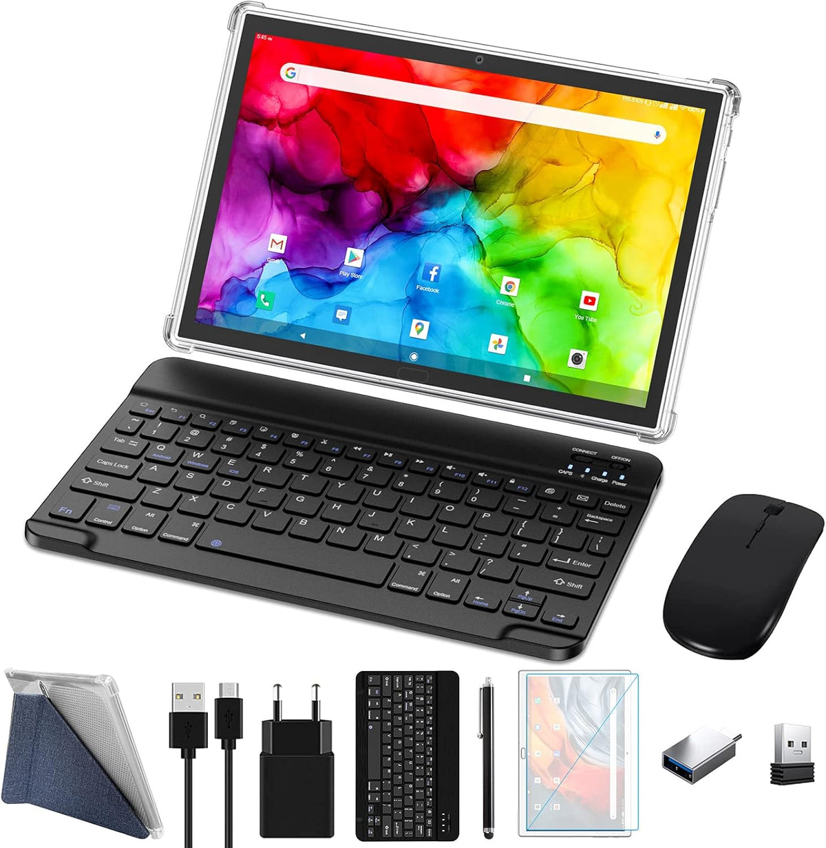 10 inch 4G Android Tablet PC with Keyboard R460
