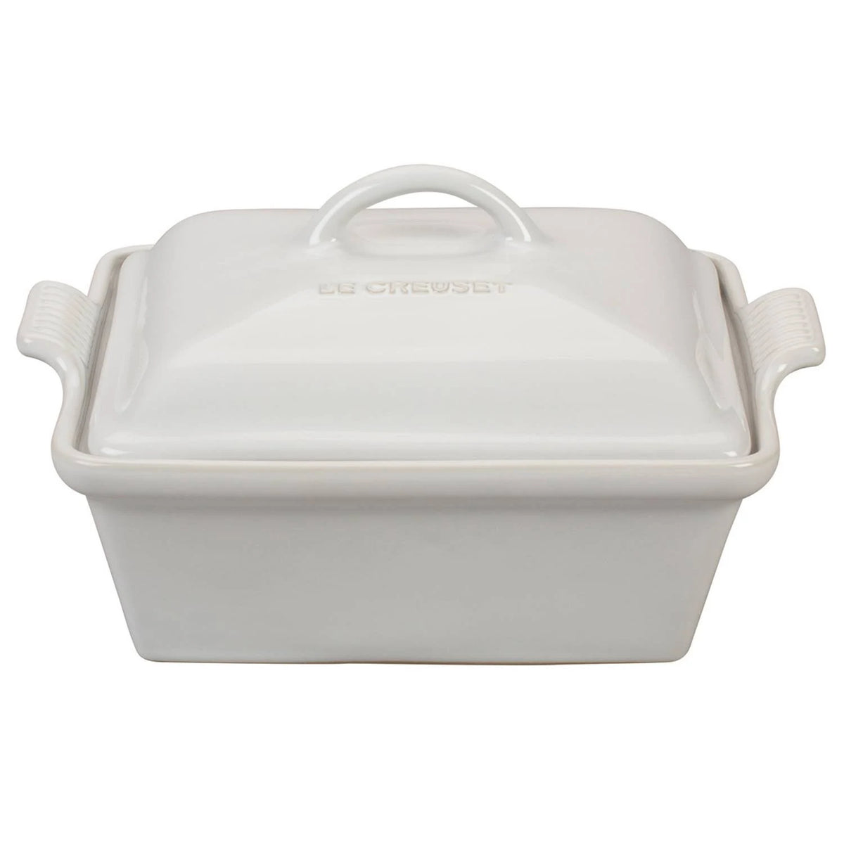 2.5-qt. Covered Square Stoneware Casserole D73983
