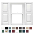 Bright White Vinyl Shutters (1 Pair) 14.75 x 35 B440614